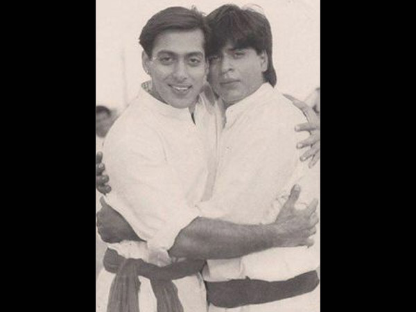 Salman Khan with Shah Rukh Khan