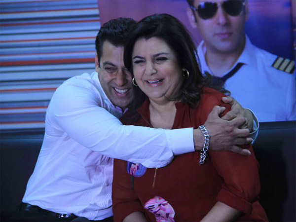 Salman Khan with Farah Khan