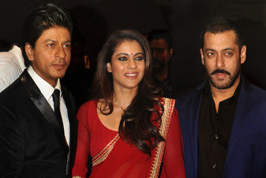 Salman Khan and Shah Rukh Khan at Stardust awards