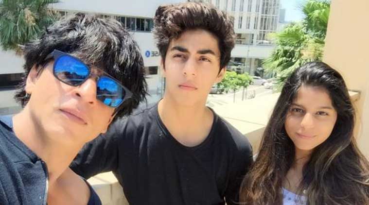 Shah Rukh Khan, Aryan Khan and Suhana