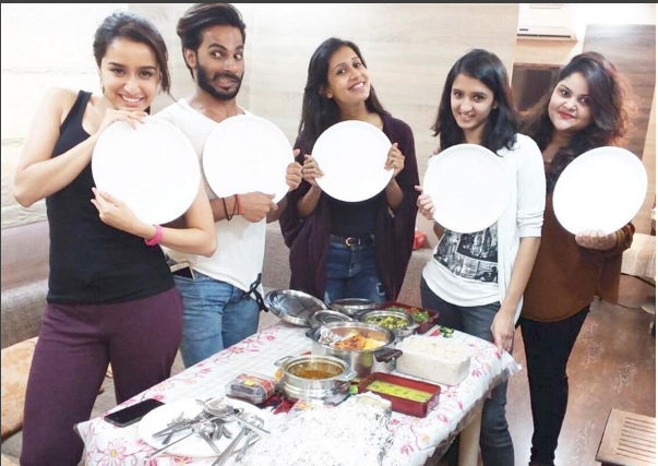 Shraddha Kapoor with her team