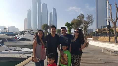Varun Dhawan spotted with fans in Abu Dhabi