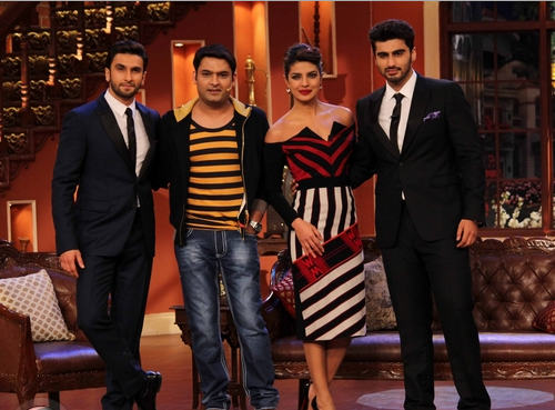 When Ranveer Singh, Arjun Kapoor & Priyanka Chopra came to promote 'Gunday'