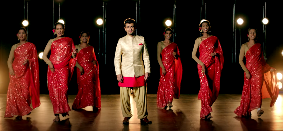 Sonu Nigam with India's transgender band