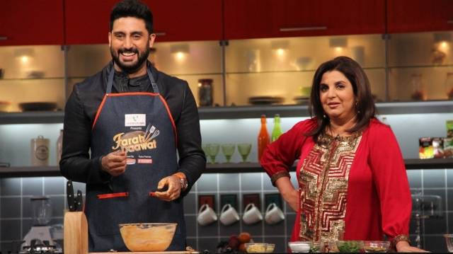 Abhishek Bachchan cooking