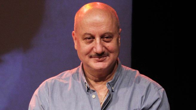 Anupam Kher with specially-abled kids