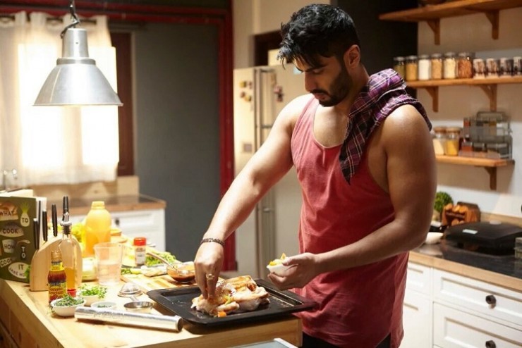Arjun Kapoor cooking