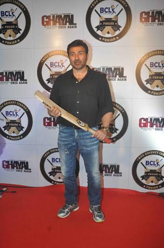 Sunny Deol in Black shirt and jeans at