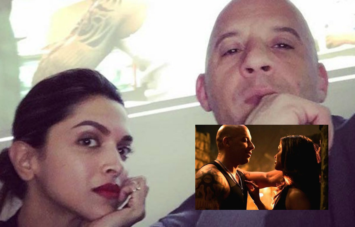Deepika Padukone and Vin Diesel in XXX