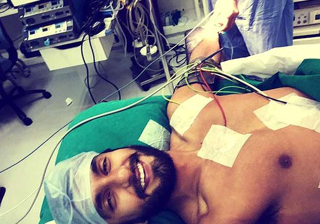 Ranveer Singh : Hospital Selfie