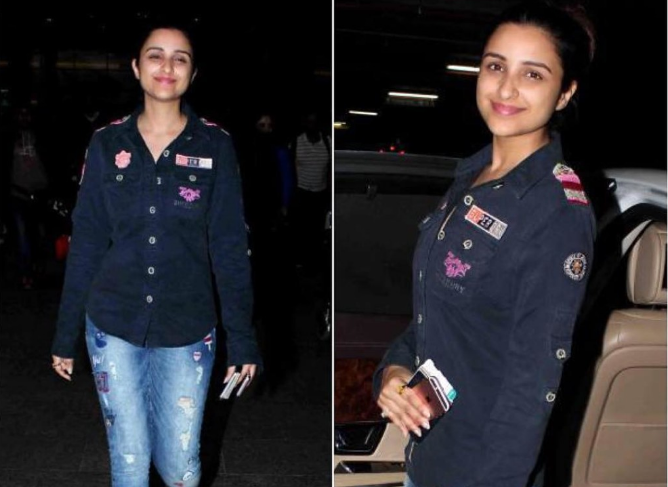 Parineeti Chopra is all smiles for the camera after returning from her Australian vacation