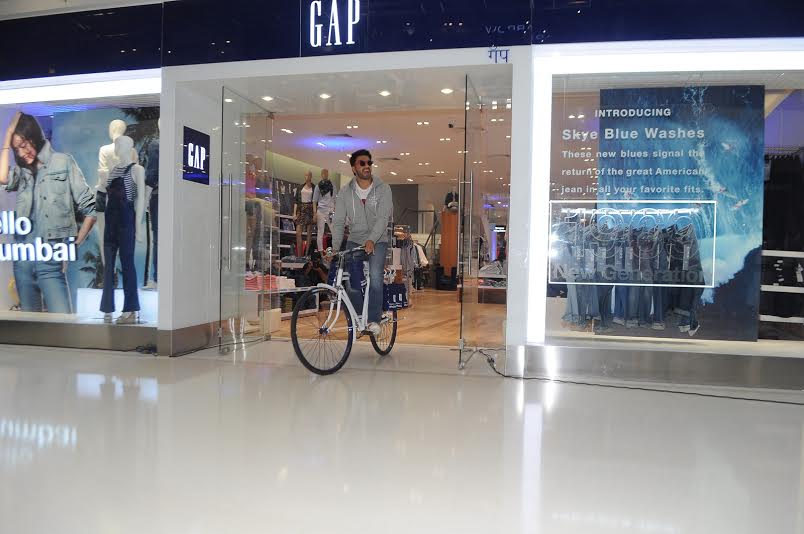 Ranveer Singh launches the new GAP store