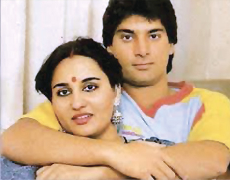 Reena Roy and Mohsin Khan