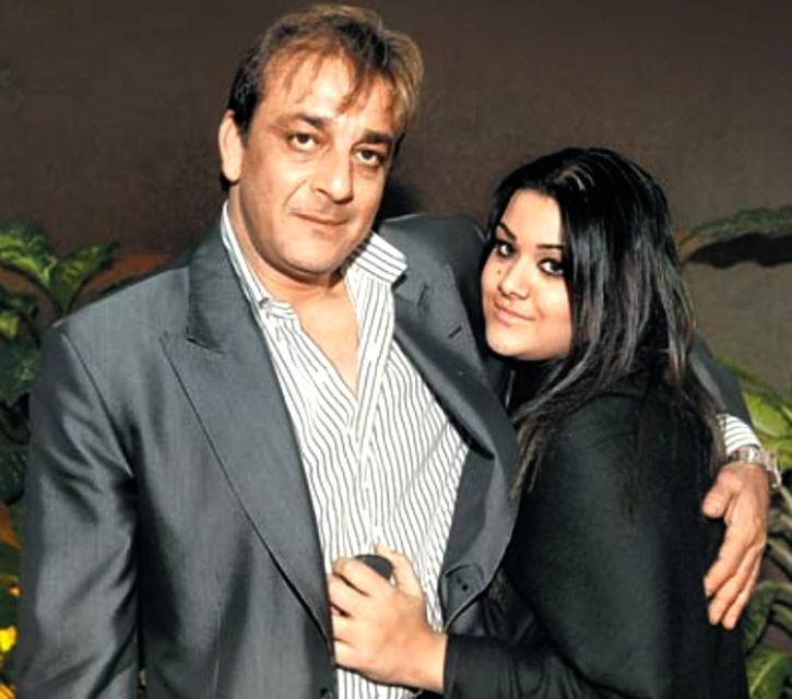 Sanjay Dutt with Trishala