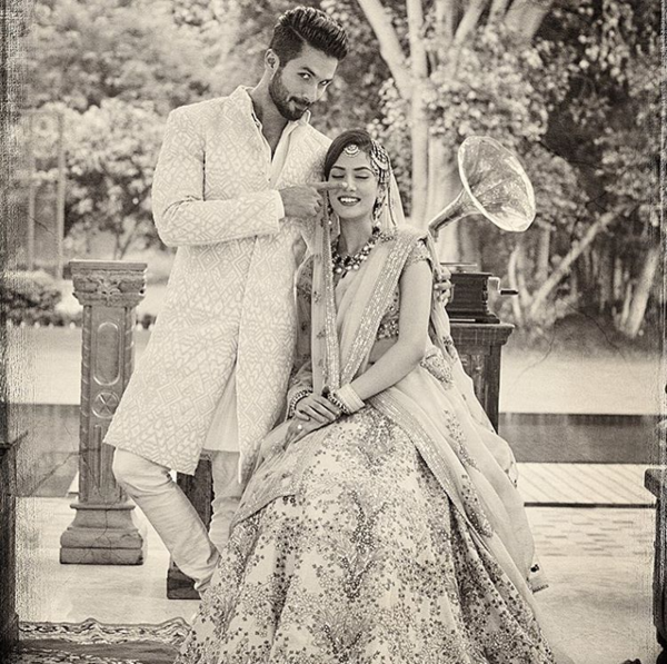 Shahid Kapoor and Mira Instagram