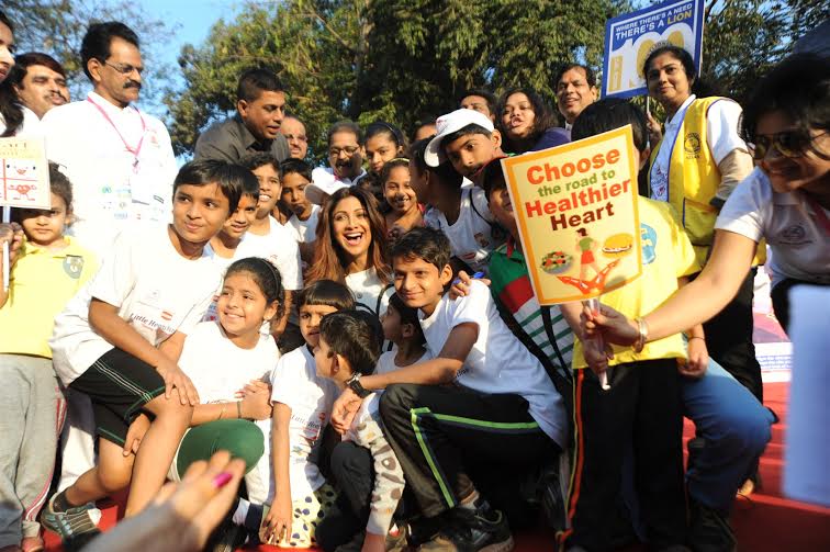 Shilpa Shetty Kundra attends 'Little Hearts Marathon 2016'