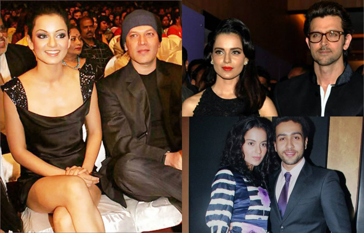 Here's the list! Kangana Ranaut and her 'so-called' relationships