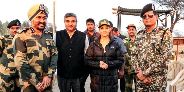 Aishwarya Rai Bachchan in border