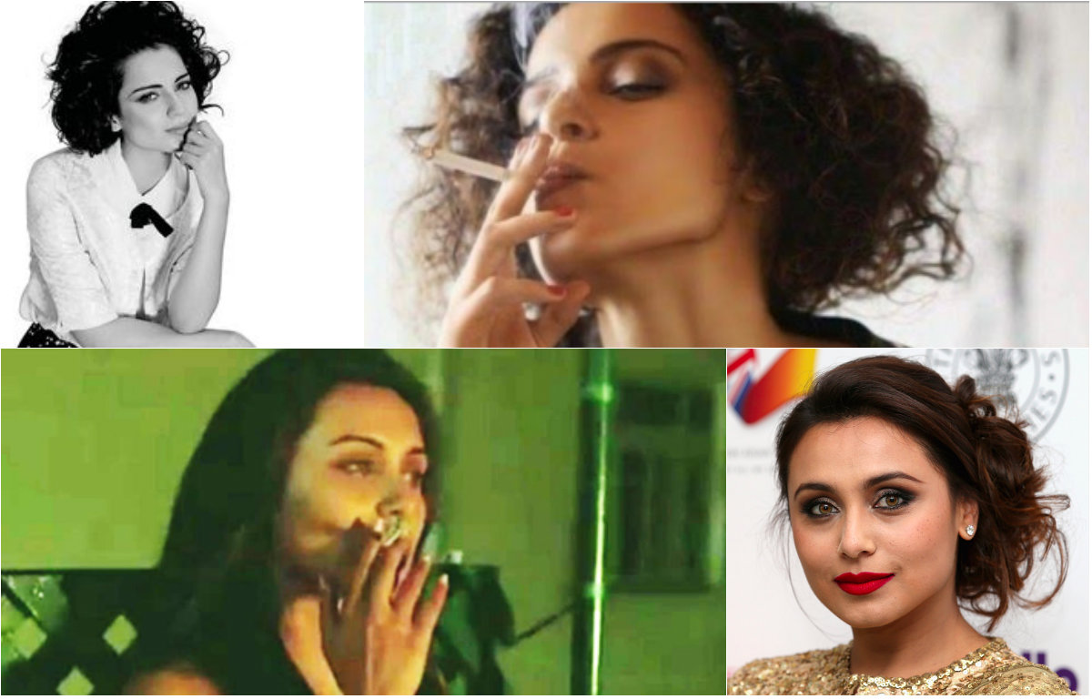 Bollywood actresses who smoke in real life
