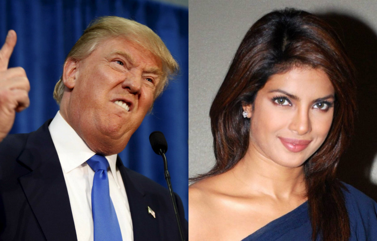 Donald Trump and Priyanka Chopra