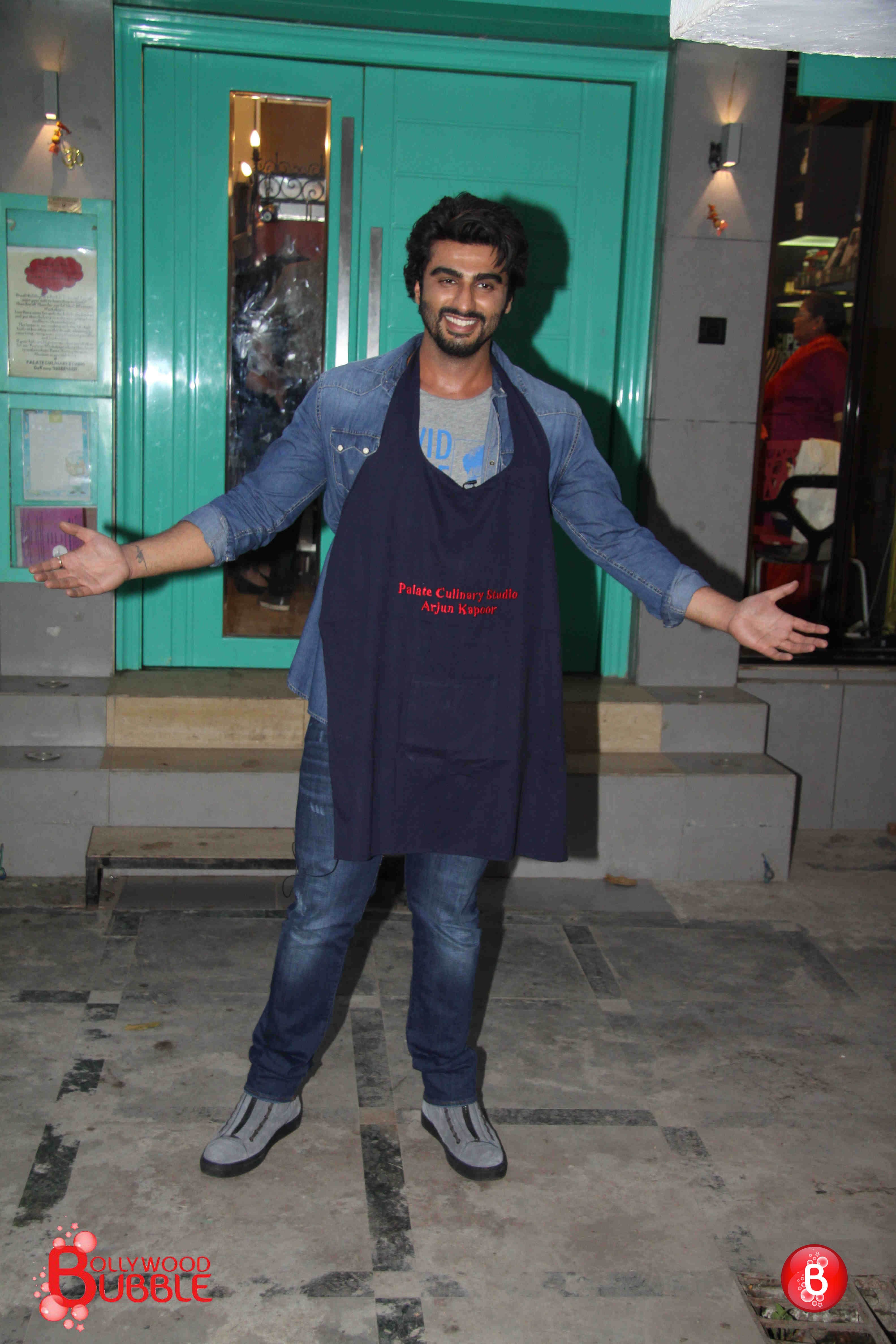 Arjun Kapoor at promotions of his upcoming movie 'Ki & Ka'