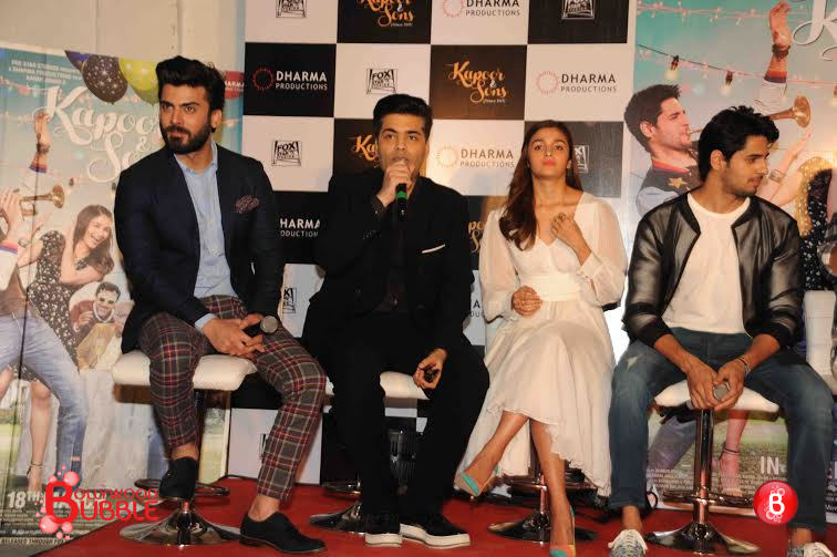 Team 'Kapoor & Sons' celebrates the film's success