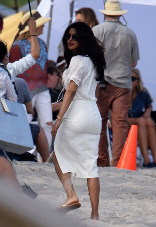 Priyanka Chopra in white