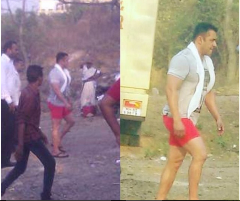 Salman Khan in shorts