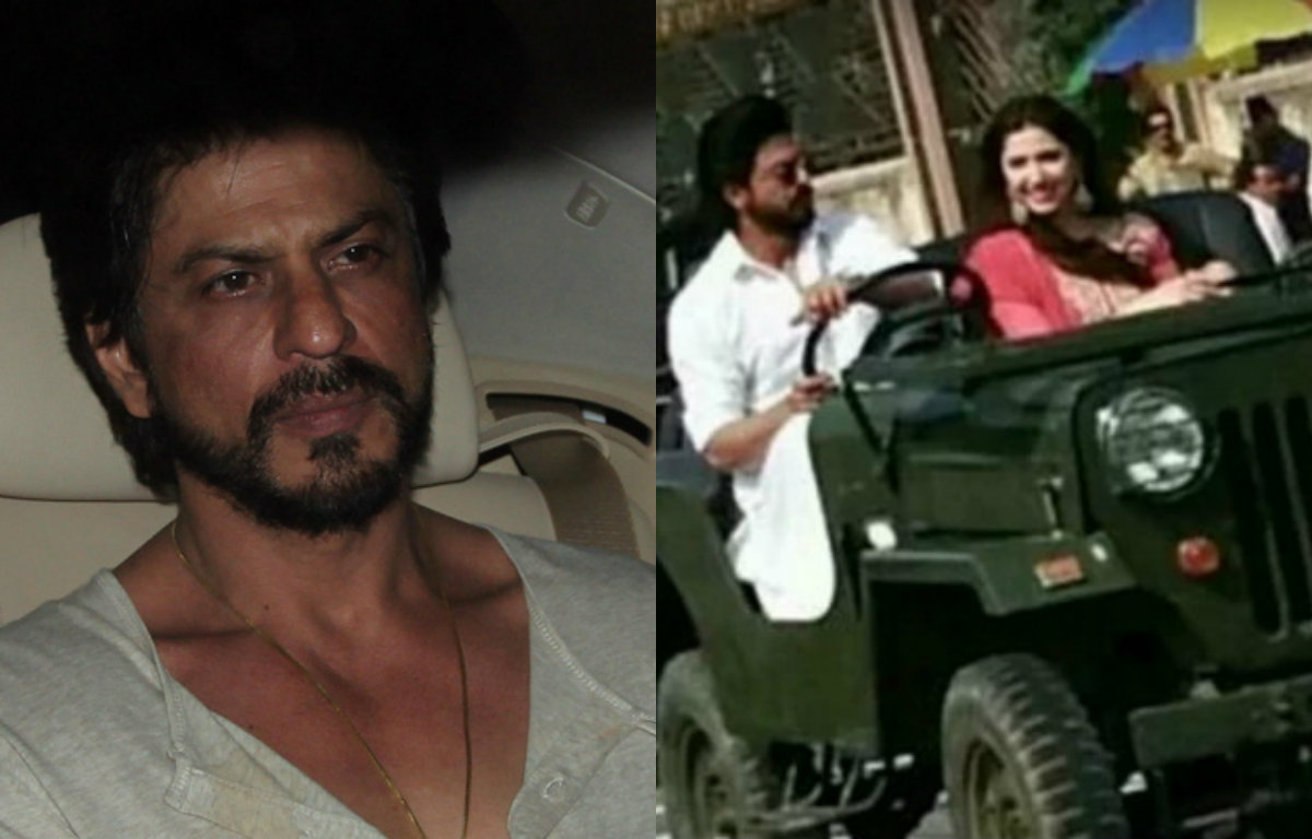Shah Rukh Khan shoots for 'Raaes' on the streets of Mumbai