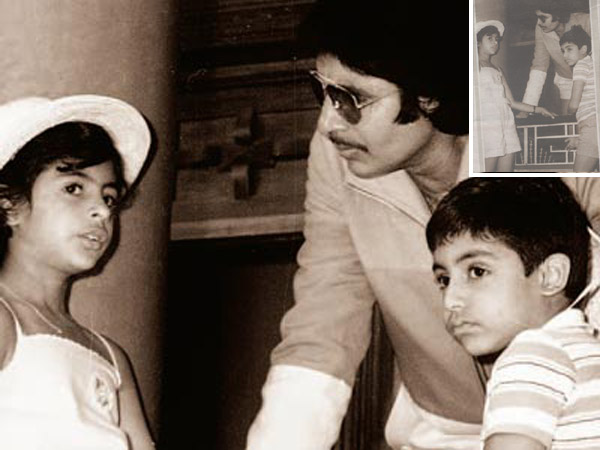 Shweta Bachchan Childhood pics