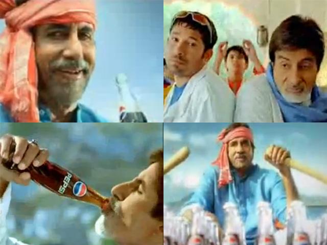 Amitabh Bachchan in Pepsi Ad