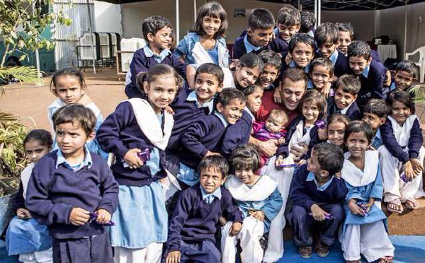 Salman Khan with children