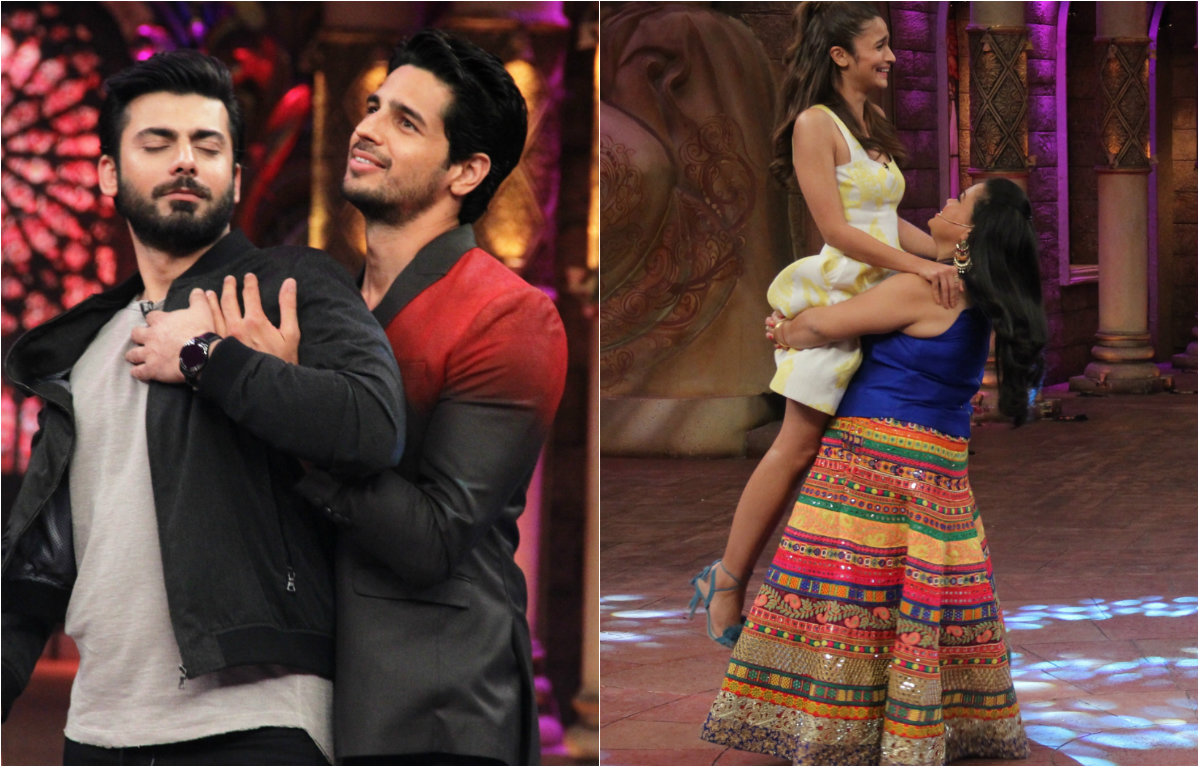 Photos: Team 'Kapoor & Sons' on the sets of 'Comedy Nights Live'