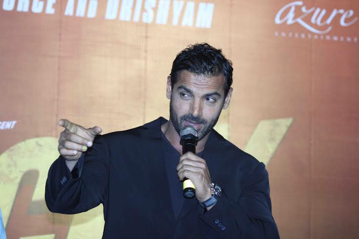 John Abraham at Trailer launch event of his movie 'Rocky Handsome'