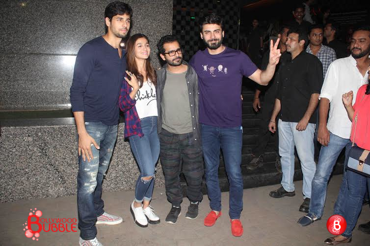 Kapoor & Sons team visit Theaters for audience reaction