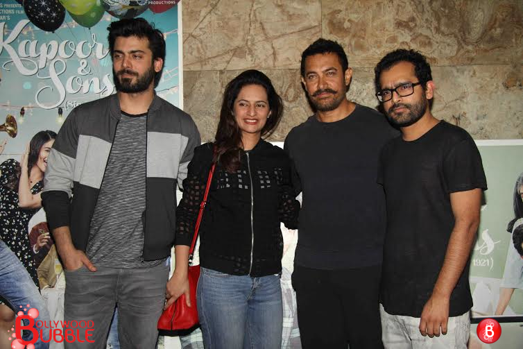 Bollywood celebs at Special Screening of 'Kapoor & Sons'