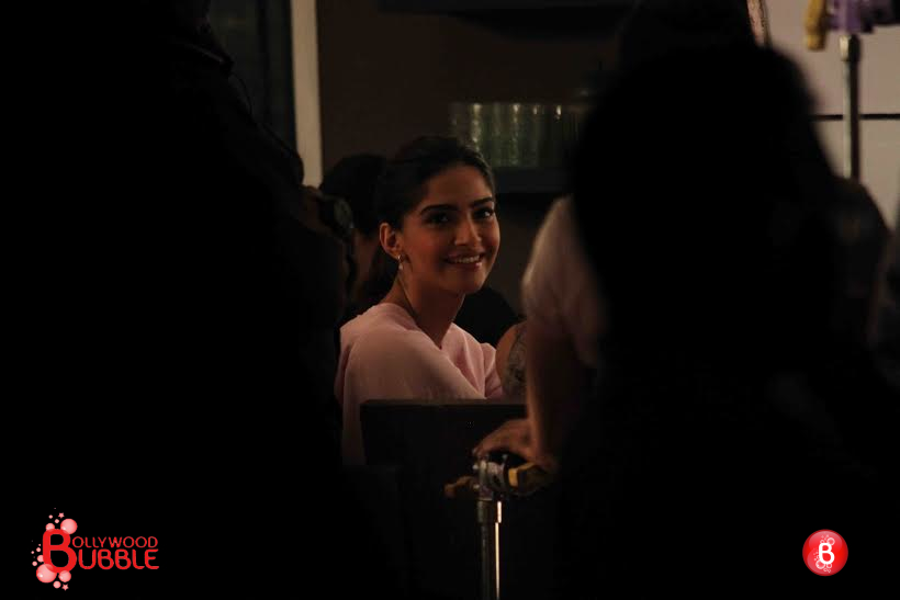 Sonam Kapoor shoots for a promotional campaign