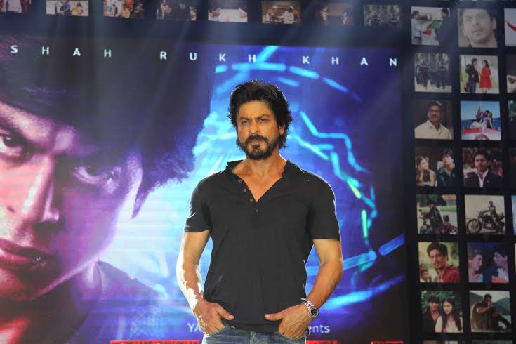 Shah Rukh Khan at Trailer launch event of movie 'Fan'