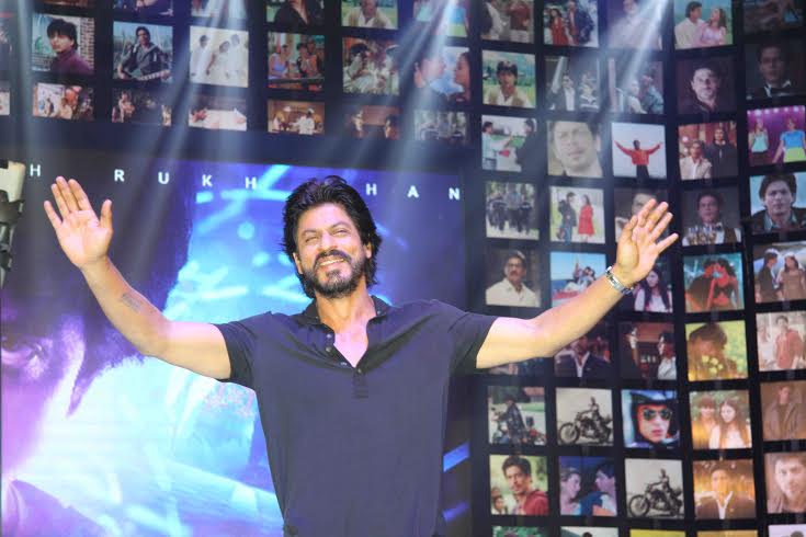 Shah Rukh Khan at Trailer launch event of movie 'Fan'