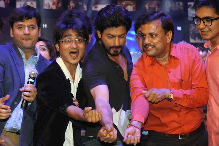 Shah Rukh Khan at Trailer launch event of movie 'Fan'