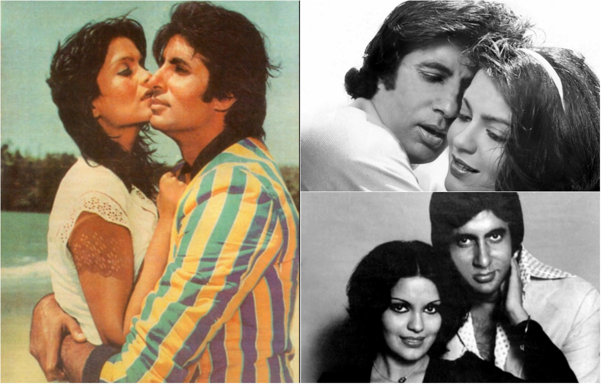 Amitabh Bachchan and Zeenat Aman