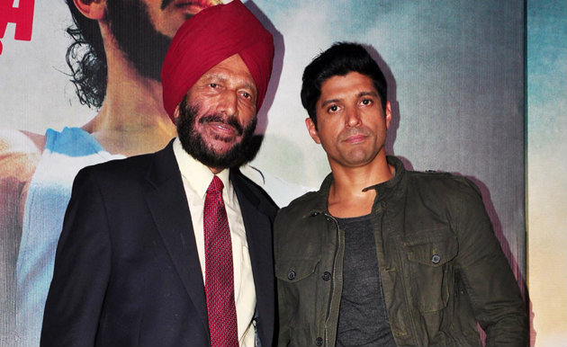 Farhan Akhtar at Milkha Singh's support on his view