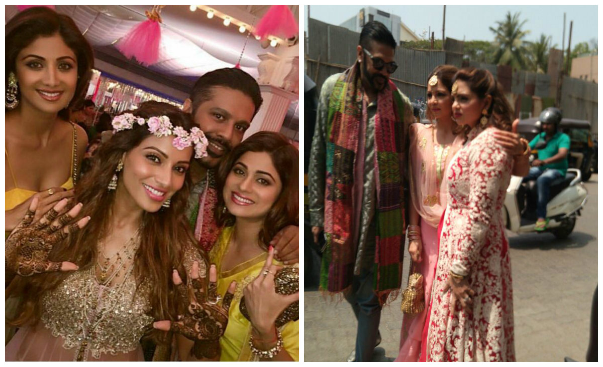 Bipasha Basu and Karan Singh Grover's Mehendi Ceremony – South India Fashion