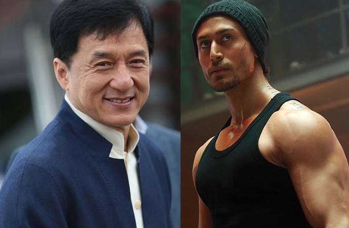 Jackie Chan and Tiger Shroff