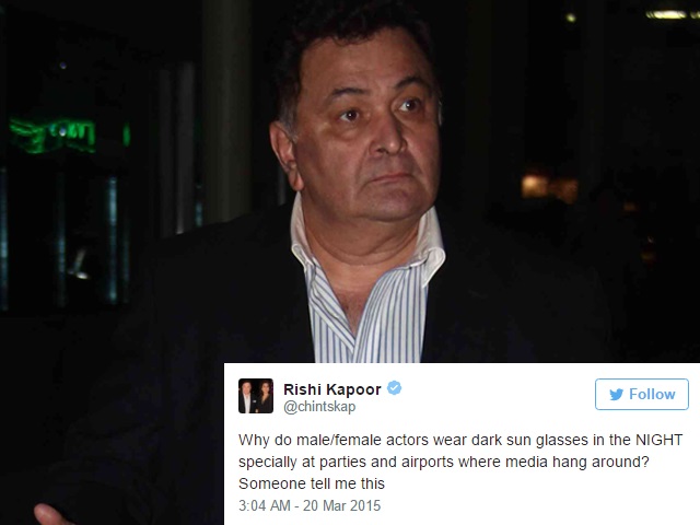 Rishi Kapoor's tweets