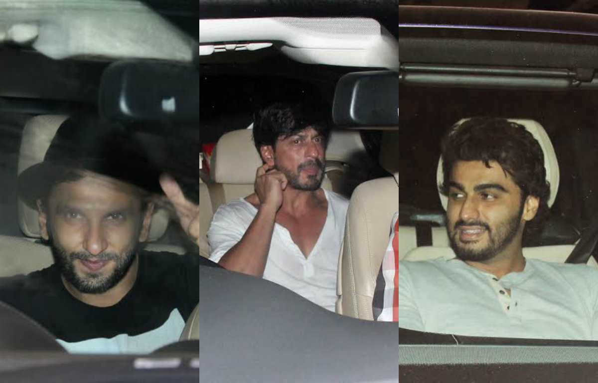 Bollywood celebs at Special Screening of 'FAN'