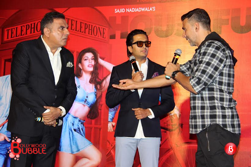 Akshay Kumar, Riteish Deshmukh and 'Housefull 3' team at trailer launch