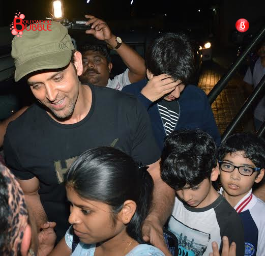 Hrithik Roshan on a movie date with his kids Hrehaan and Hridhaan