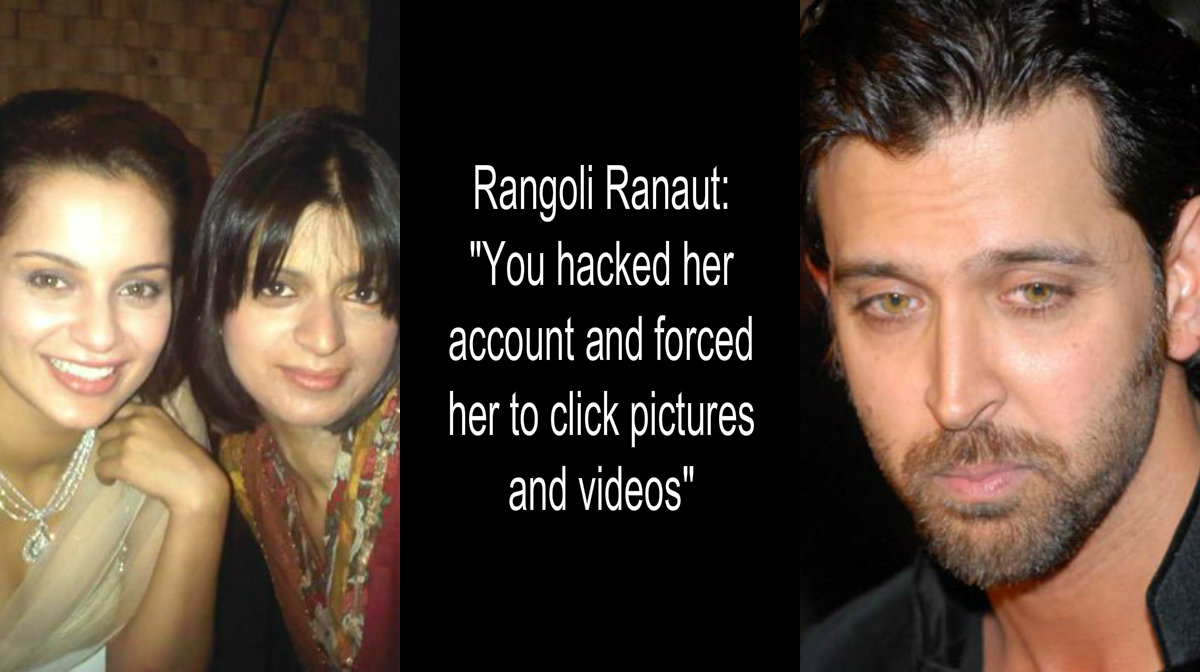 LEAKED! Kangana Ranaut's sister Rangoli's emails to Hrithik Roshan's imposter