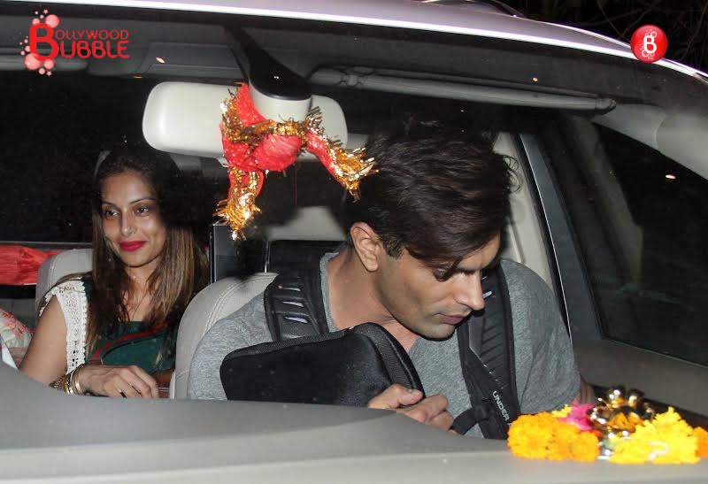 Karan Singh Grover and Bipasha Basu were spotted in Bandra